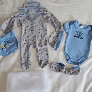 3-6m Baby Boxer Set